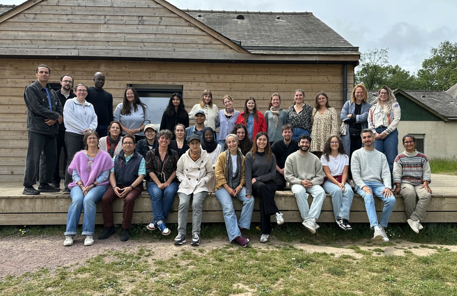 Photo de groupe des membres de l'unité ECEVE